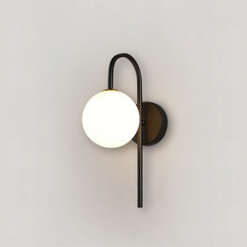 Black Wall Lamp Warm Ambient Glow – Collection