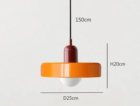 Glass Pendant Light for Small Space Lighting