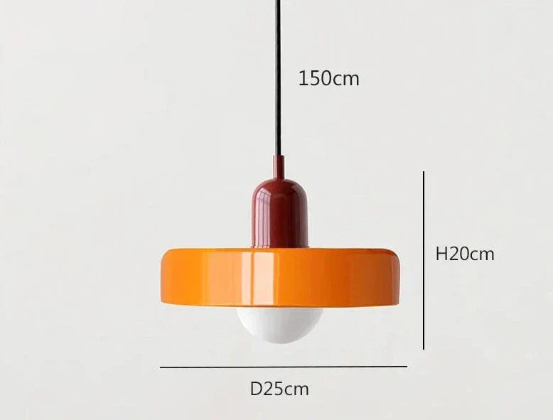 Glass Pendant Light for Small Space Lighting