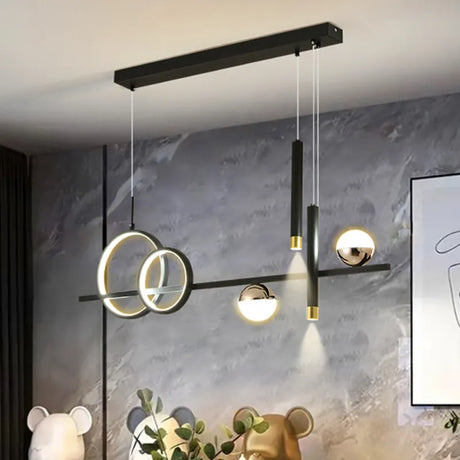 NovaLume Minimalist LED Pendant Lights with Remote Control