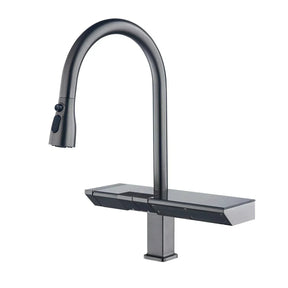 Rose Gold Faucet Close Detail View
