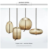 Aurum Pendant Light – Glass Stone Fixture Design