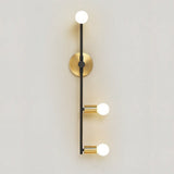 Minimalist aluminum wall light for living room