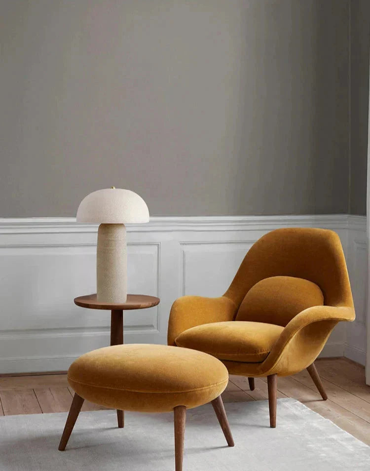 Ambient uplight table lamp for cozy rooms