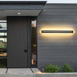 Long profile wall light for living room
