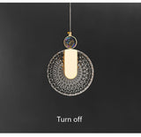 Aurelia Crystal Pendant Light Close-Up Shade Detail - OpalDwell