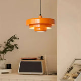 Alora White Pendant Light – square design for living room and bedroom | OroDwell