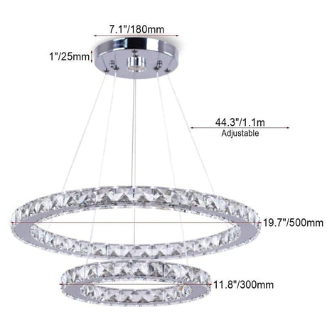 chandelier chain length detail