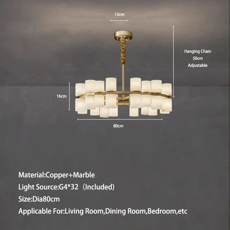 Led pendant light for foyers and hallways