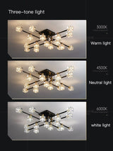 Crystal Chandelier for Living Room Entryway