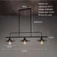 configurable chain length chandelier design