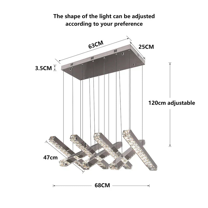 Marwood Chandelier - Semiflush Mount Installation Detail