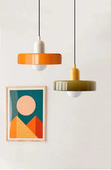 Glass Pendant Light Green Color Option