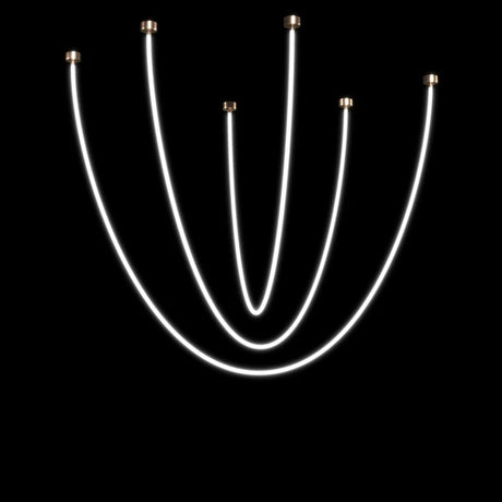 Gold Ceiling Light Bright Ambient Illumination Accent - OpalDwell