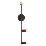 Office wall light with adjustable beam