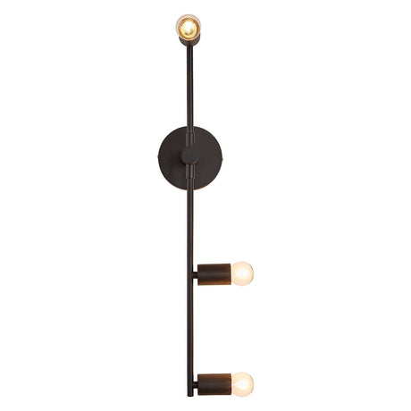 Office wall light with adjustable beam