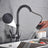 Gold Kitchen Faucet Installation Detail