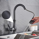 Gold Kitchen Faucet Installation Detail