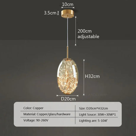 Stone Pendant Light for Home Decor Enthusiasts