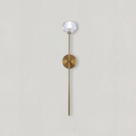 Crystal wall sconce for living room