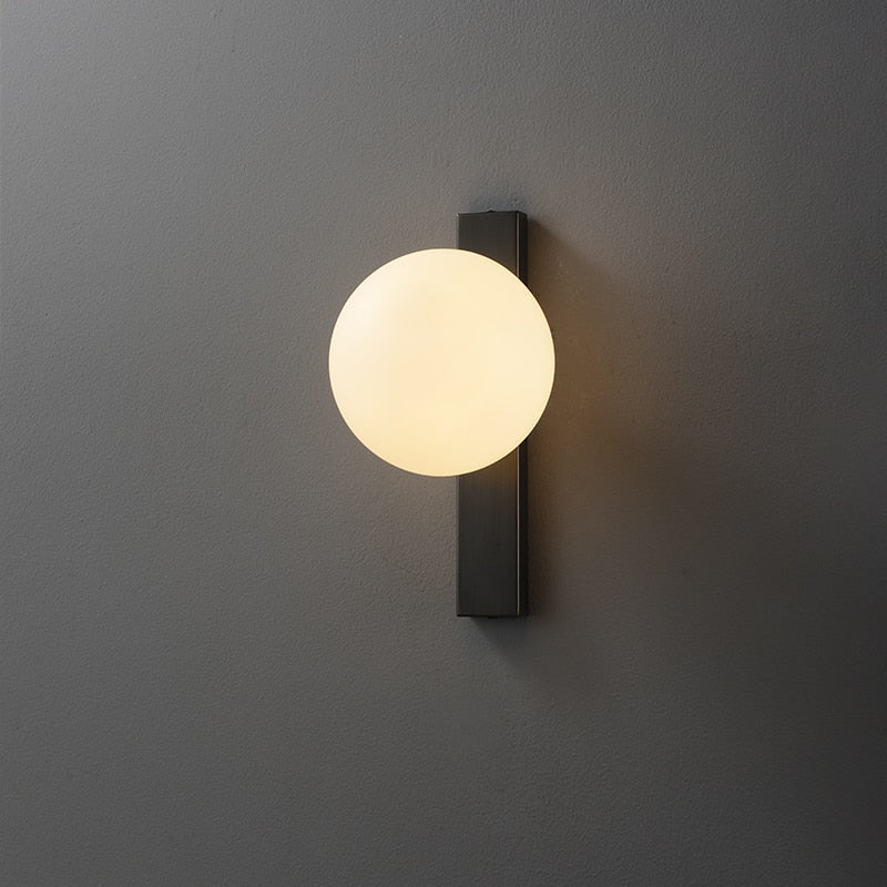 Copper LED Wall Sconce for Nordic Interiors