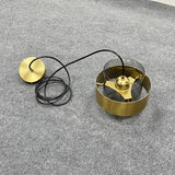 Clear glass pendant light for living room