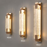 Crystal bubble accent lighting