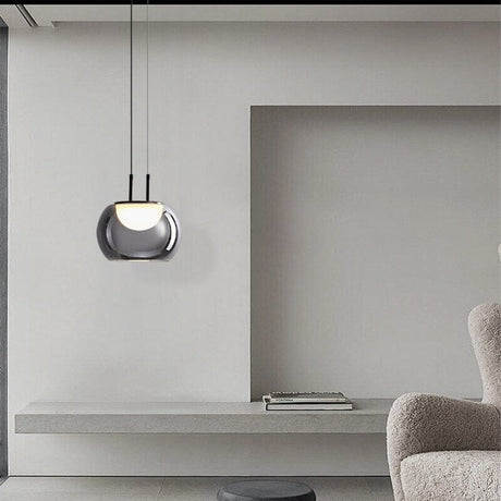 semi-flush mount glass chandelier for dining room statement decor