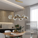 Bubble Chandelier for Dining Space Ambiance