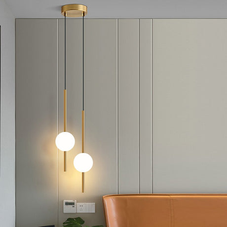 OrionGlow Glass Fixture – Single Bulb Modern Design