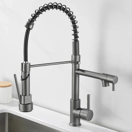 Dual Spout Faucet Additional Angle