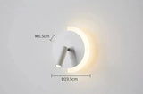 Rylan wall lamp mounted installation view
