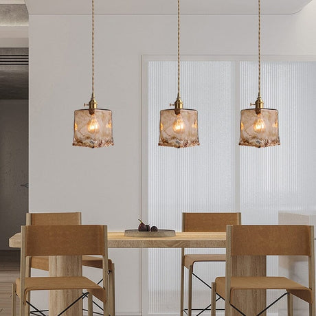 Glass Pendant Light Design