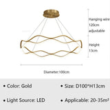 Montclair Chandelier - Aluminum and Silica Gel Construction