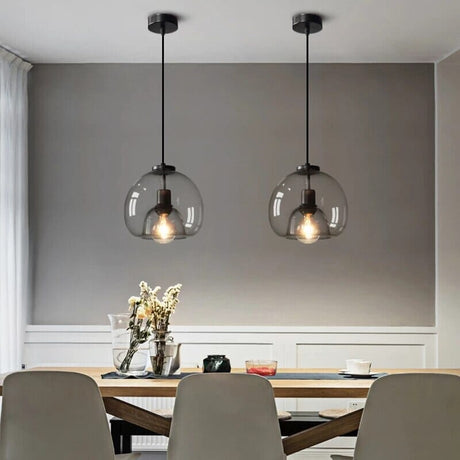 Glass Pendant Light Design for Bathroom Decor | OroDwell