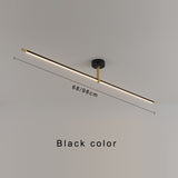 Minimal Silhouette Ceiling Light for Hallways