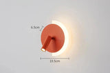 Wall lamp for hallway ambient lighting