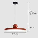 LED Pendant Lamp with Durable Iron Construction