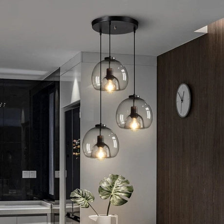 Glass Pendant Light Diffusing Bright Inviting Glow for Cozy Ambiance | OroDwell