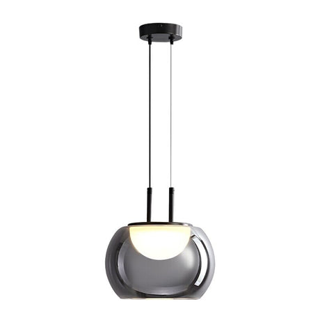 Nordic pendant chandelier with polished copper finish for dining room statement decor