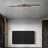 Black and White Striped Finish Detail
