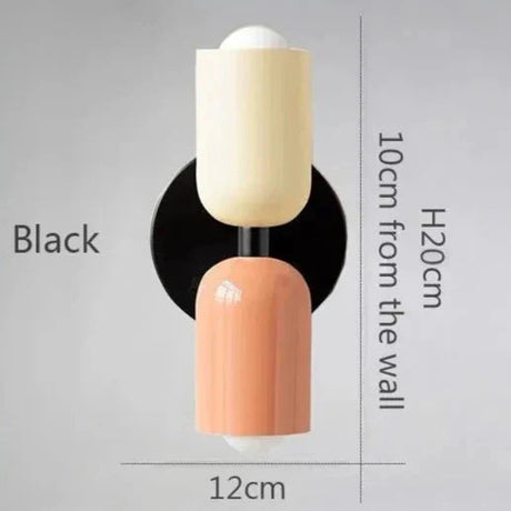 White Wall Light for Living Room Decor