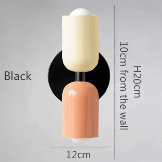 White Wall Light for Living Room Decor