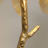 Sculptural lamp base construction detail