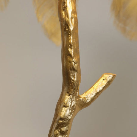 Sculptural lamp base construction detail