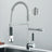 FluxSpout Dual Kitchen Mixer Tap single lever control - OpalDwell