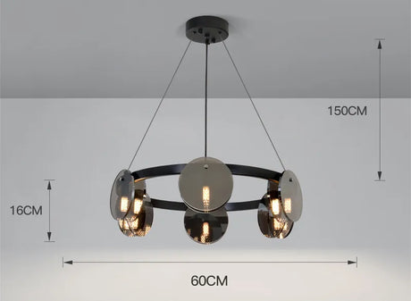 Harlen Pendant Light with Scandinavian Charm
