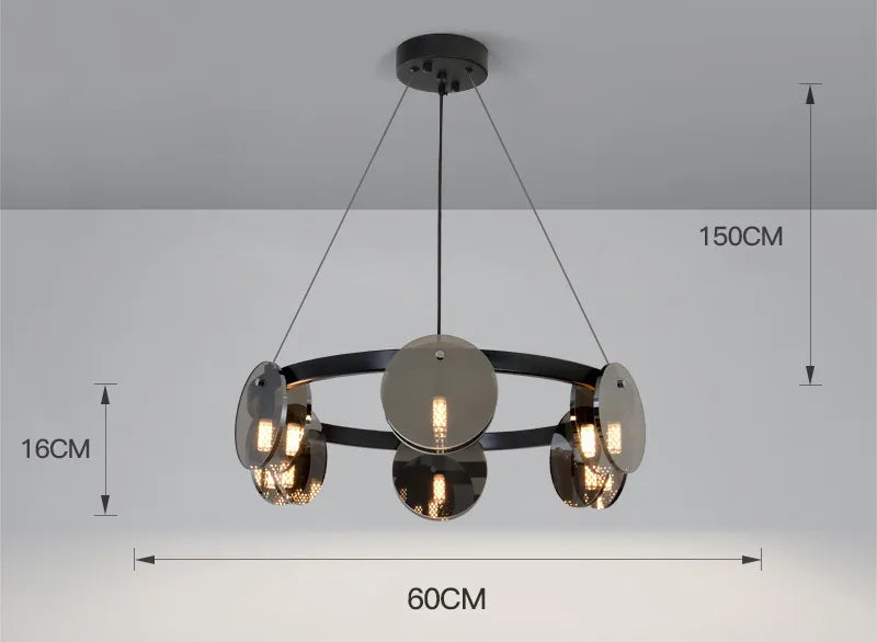 Harlen Pendant Light with Scandinavian Charm