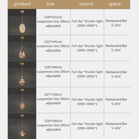 Nordic Pendant Light for Living Room
