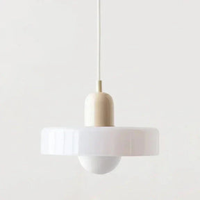 Warm LED Glow Crystal Pendant Light with Sleek Silhouette | OroDwell
